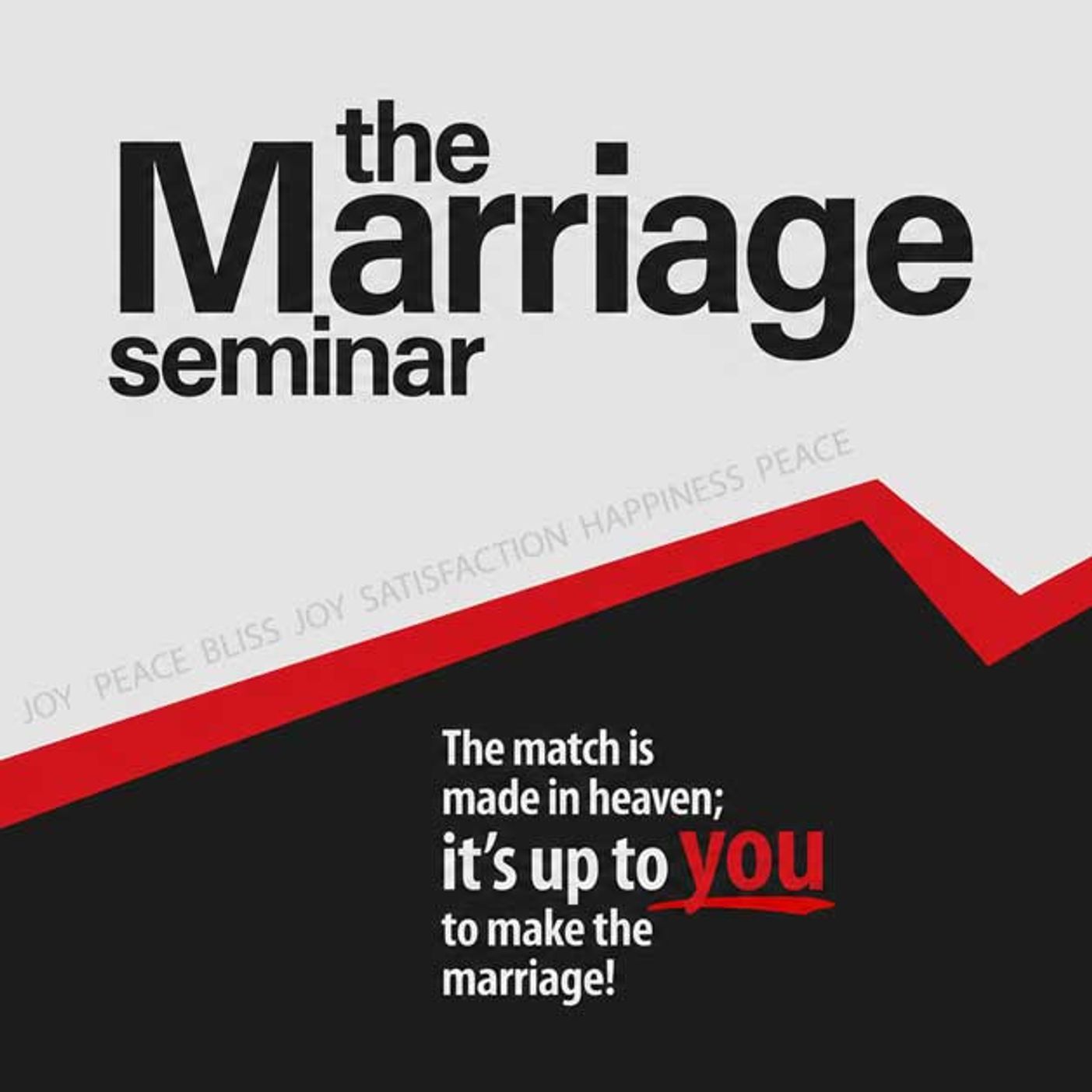 The Marriage Seminar - Part 07: Tools that Bond