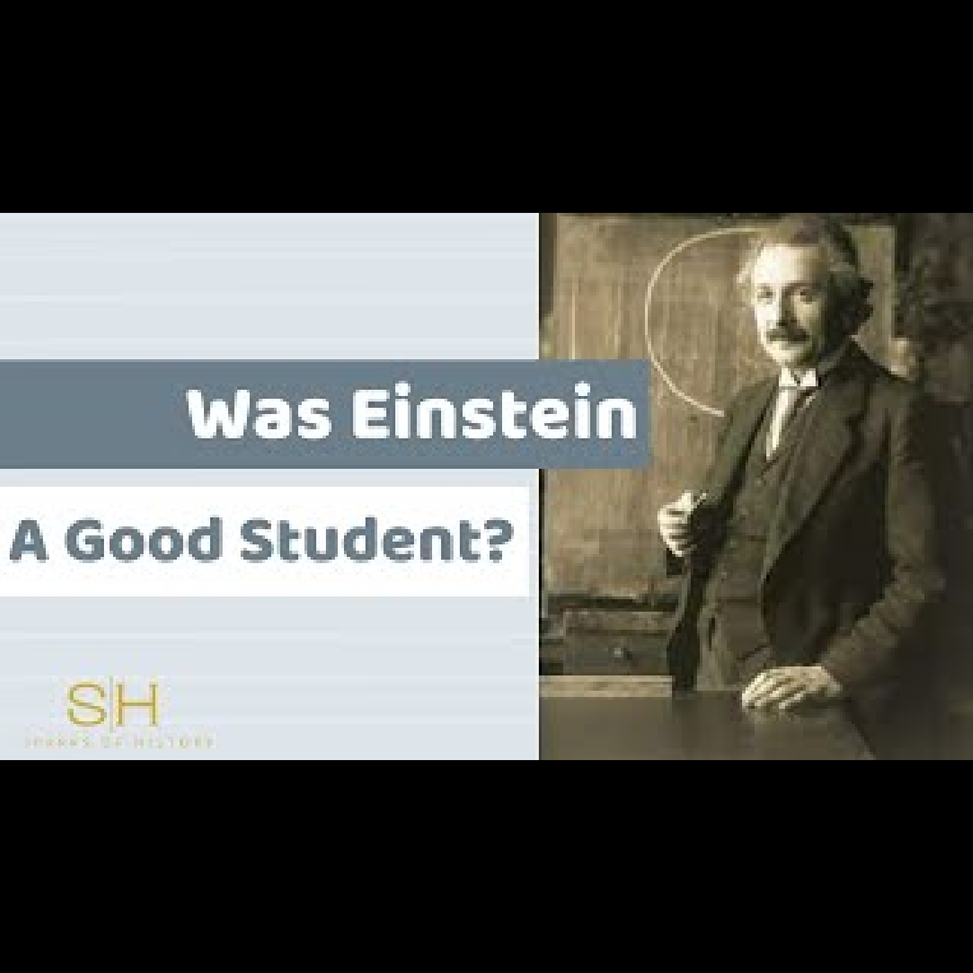 Albert Einstein #3 - A Good Student?