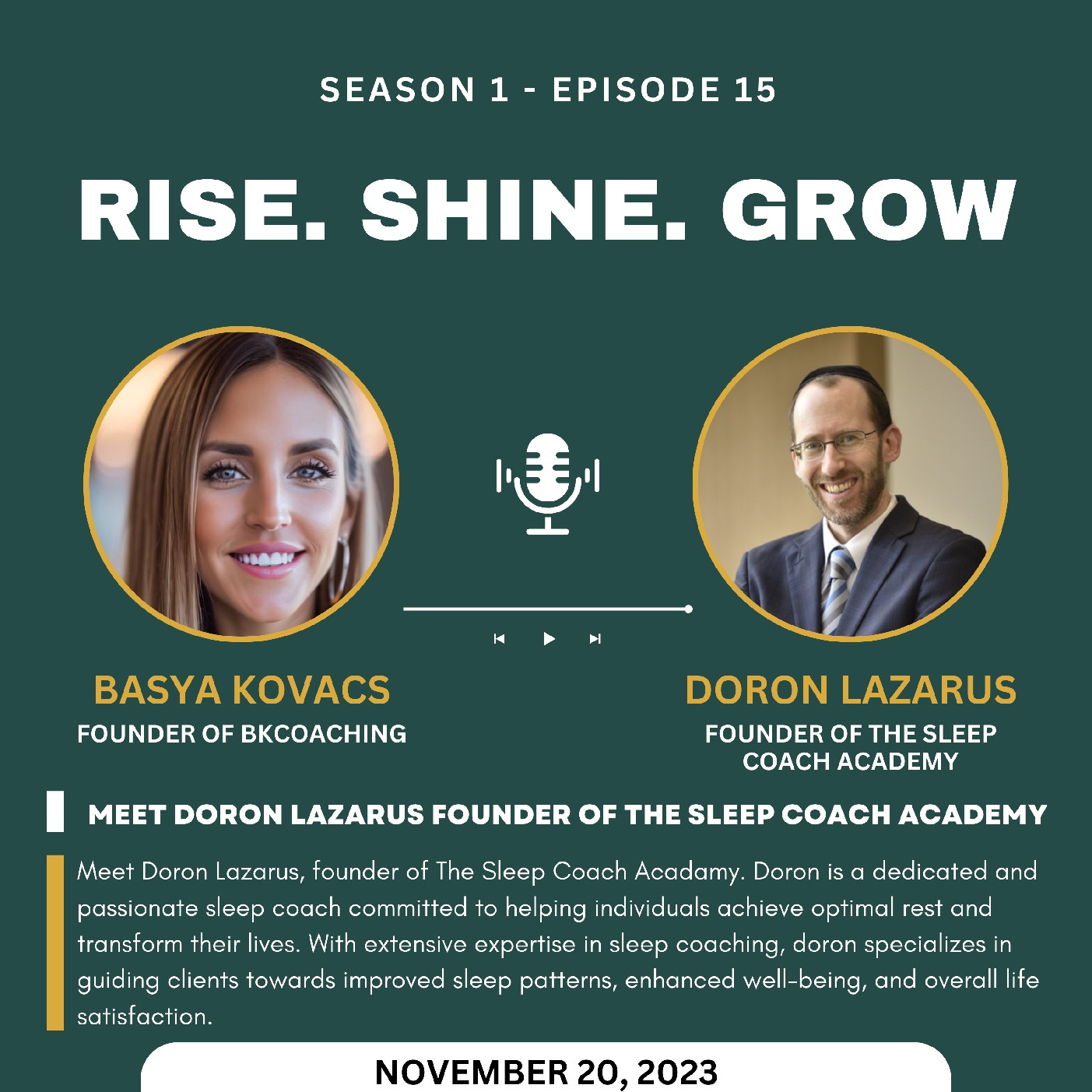 Rise. Shine. Grow