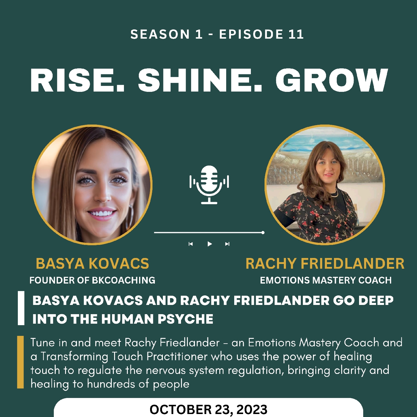 Rise. Shine. Grow