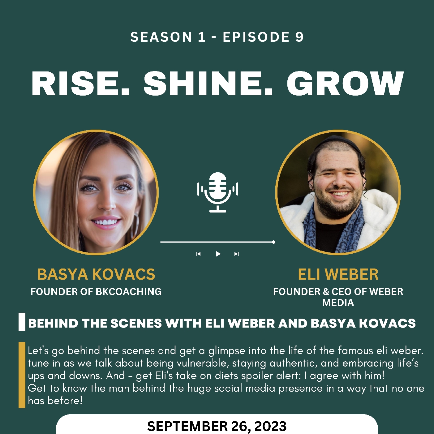 Rise. Shine. Grow