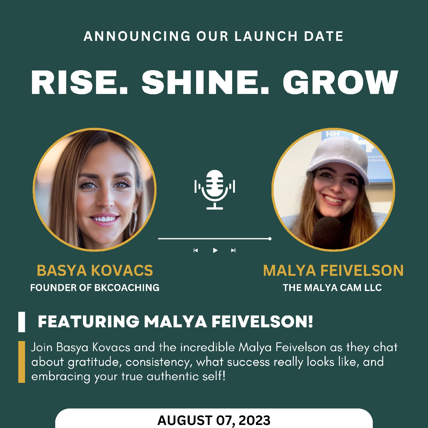 Rise. Shine. Grow