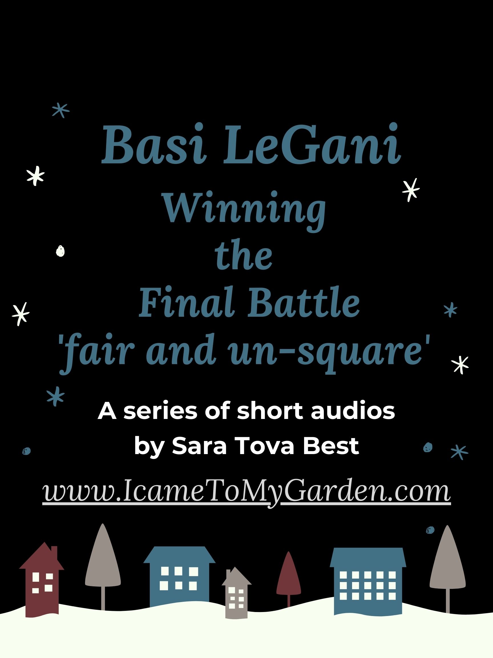 Basi LeGani (8)- a Mishkan made with Refurbished stuff??