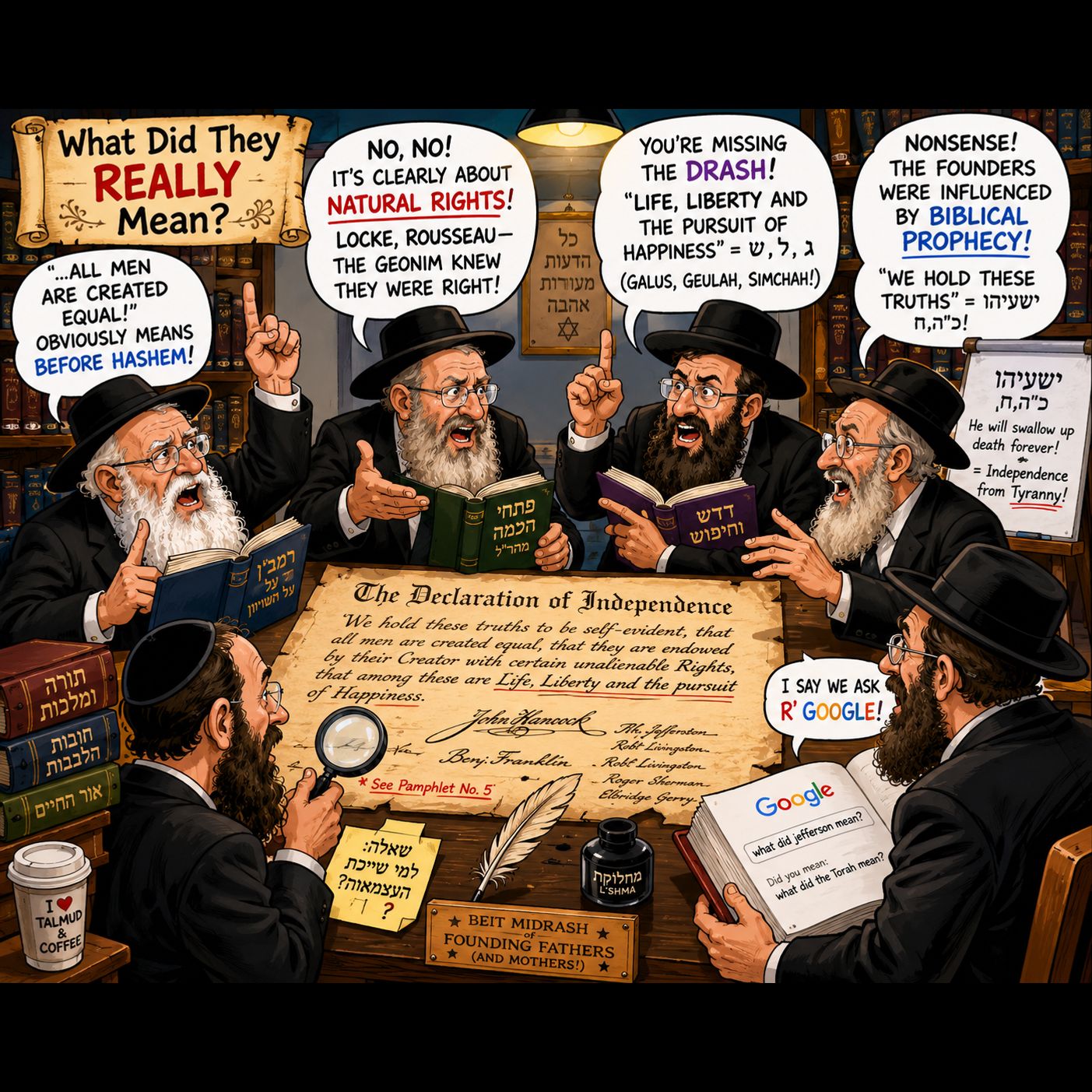 Rischa D'Araisa-Season 13-Episode 10- Avos and Toldos-Self Evident Truths-Getting a Read on the Founders episode artwork