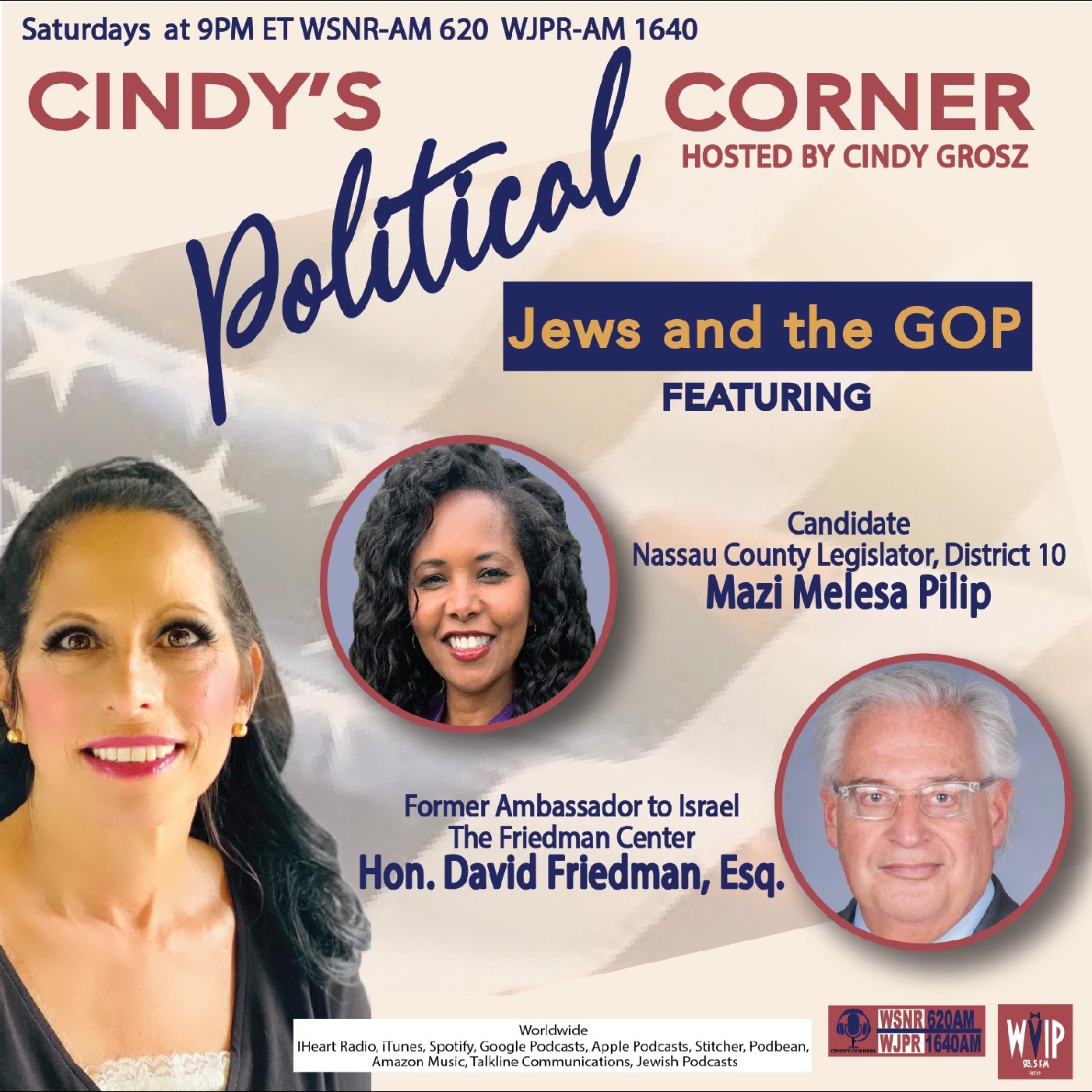 Cindy's Political Corner Special - Jews And The GOP