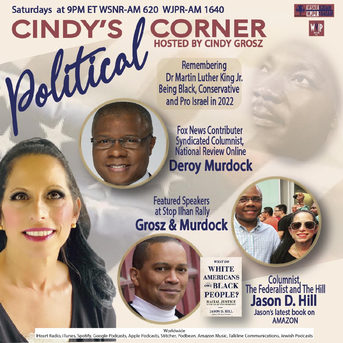 Cindy's Political Corner Highlighting Being Black, Conservative and Pro-Israel in 2022