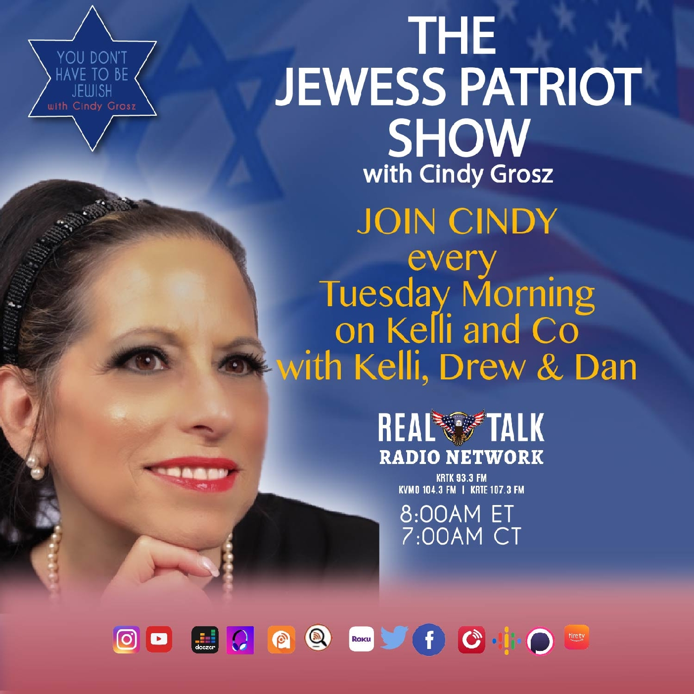 Cindy Grosz on The Kell & Co Show Talking Education, Blue State Madness and Zaatar