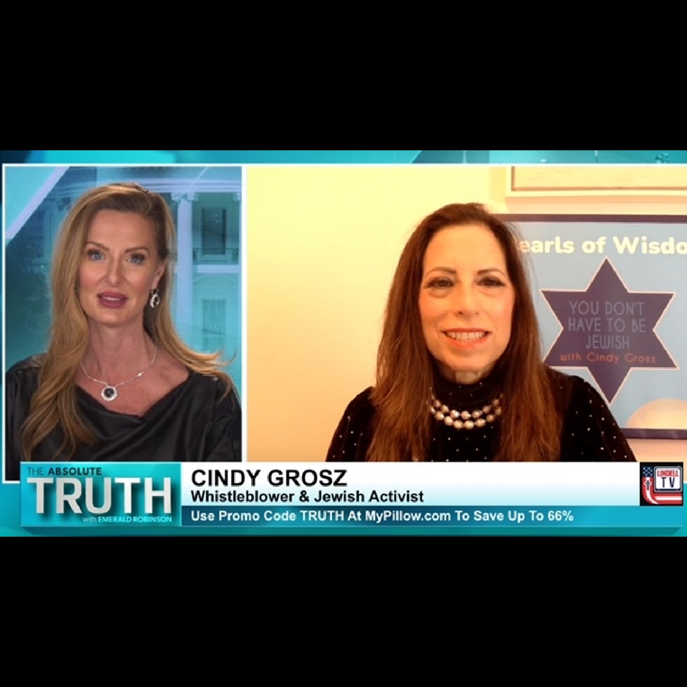 Cindy Grosz Guest on The Absoute Truth With Emerald Robinson